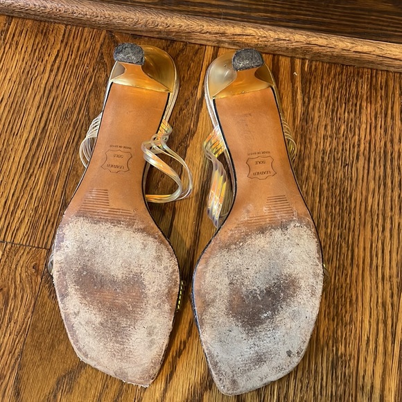 Vintage Stuart Weitzman Mystic Iridescent heels - Picture 2 of 5